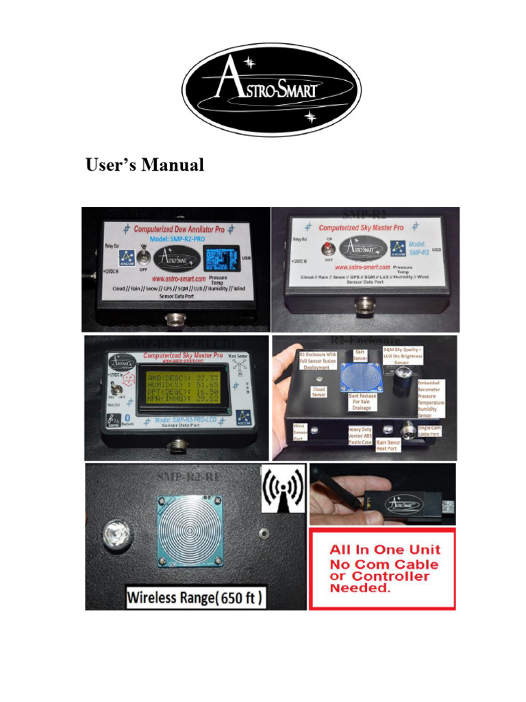 SMP Family Pro-R2 User S Manual Final 04-18-20 | PDF | Sensor | Relay