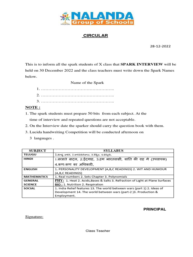 SPARK-SYLLABUS | PDF