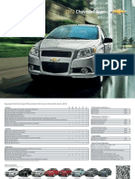 2012 Aveo Specifications Ut - LN - 1