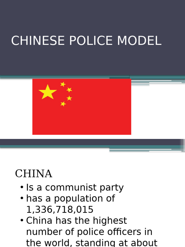 Overview of China's Police System | PDF | Police | Securities