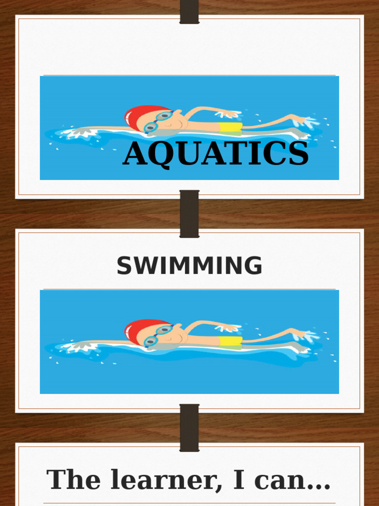 Lesson8 Aquatics | PDF