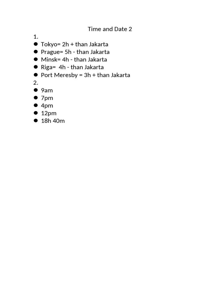 Time and Map 2. | PDF
