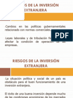 Inversión Extranjera