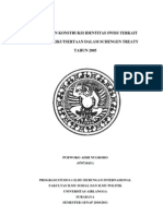 Thesis Perubahan Konstruksi Identitas Swiss Terkait Dengan Keikutsertaan Dalam Schengen Treaty Tahun 2005