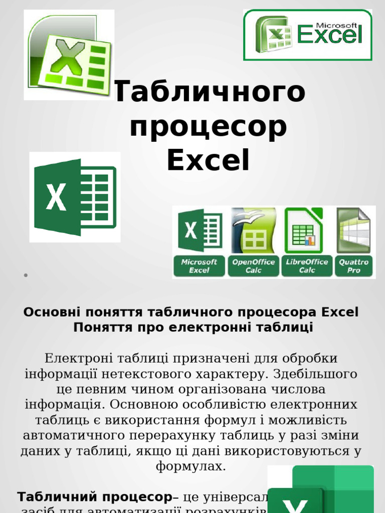 EXCEL | PDF