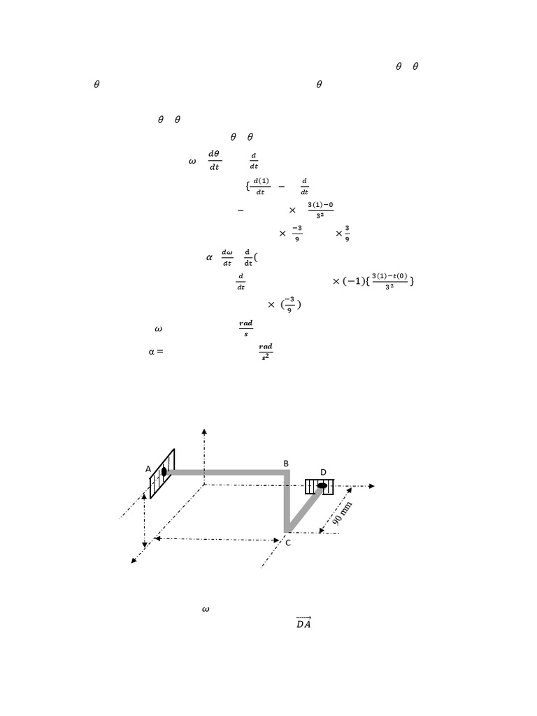 Soln. of Pure Rotation | PDF | Velocity | Rotation