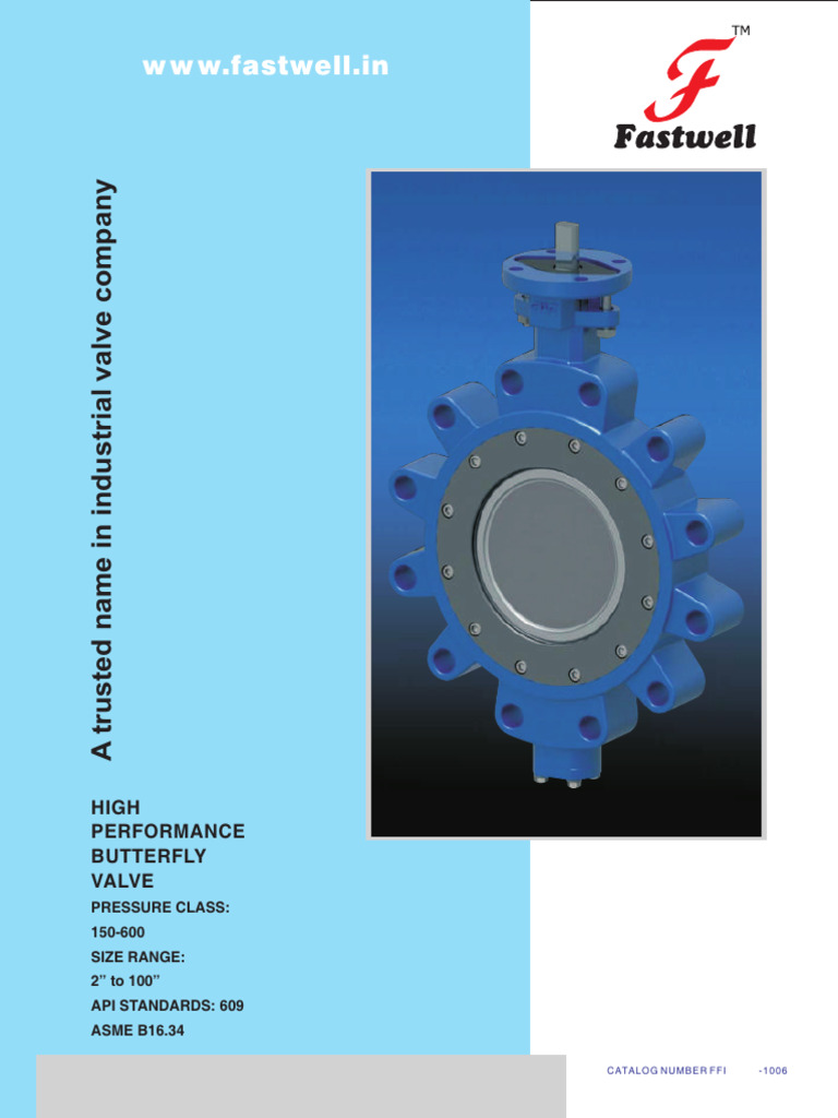 Butterfly Valves Dimensions | PDF | Valve | Steel