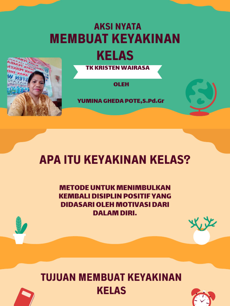 Aksi Nyata Membuat Keyakinan Kelas | PDF