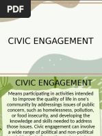 Civic Consciousness | PDF | Social Science