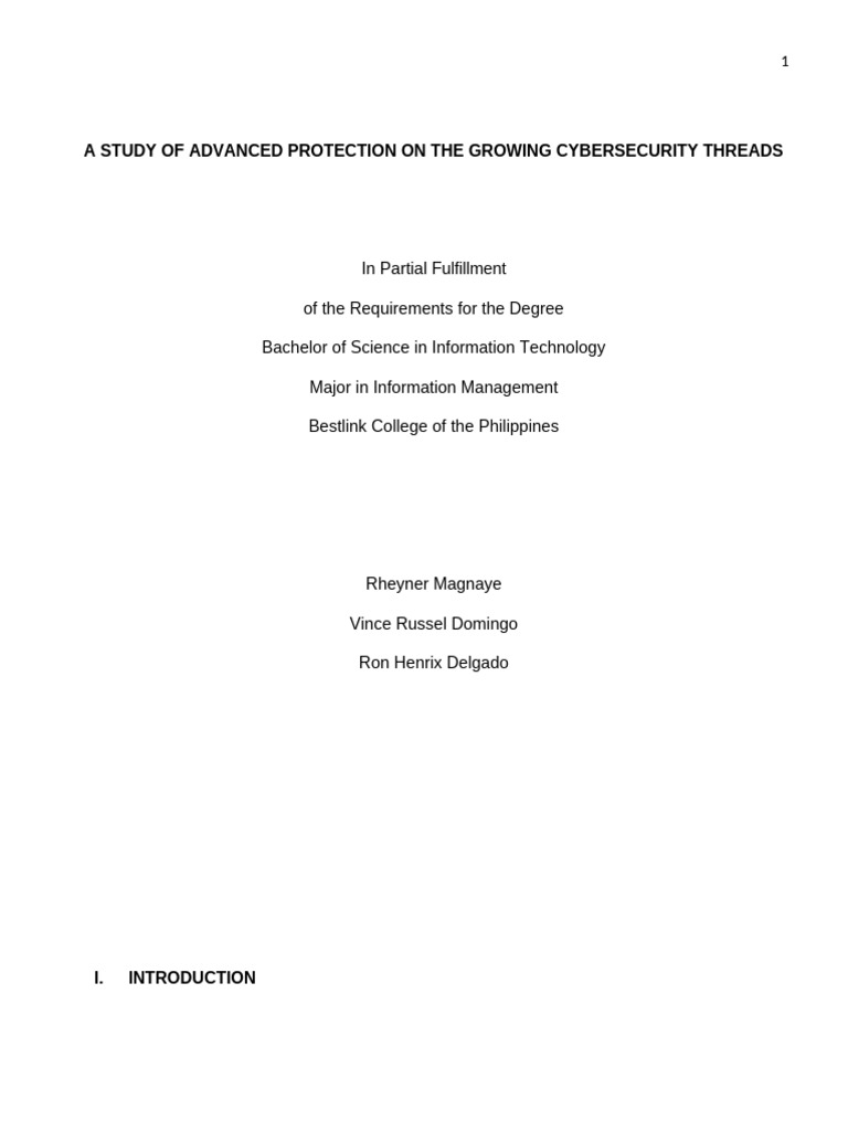 Advanced Cybersecurity Protection Strategies | PDF | Security ...