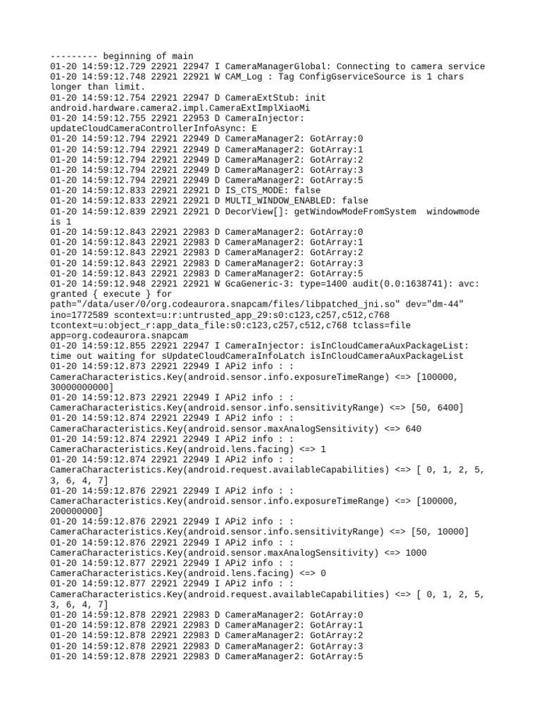 Logcat 1737359952684 | PDF | Computing | Software