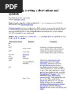 Download Engineering Drawing Abbreviations and Symbols by shivajitagi SN81788103 doc pdf