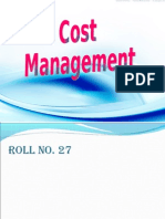Cost Mangt - Pinku 27