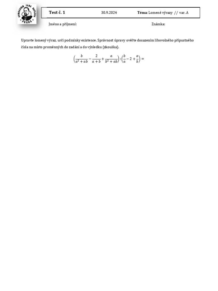 Test 01 A | PDF
