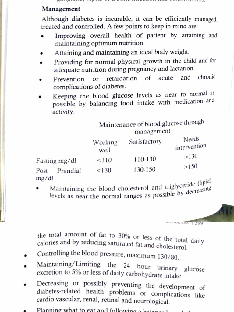 Management of Type 1 Diabetes in Children | PDF | Dietary Fiber | Diet ...