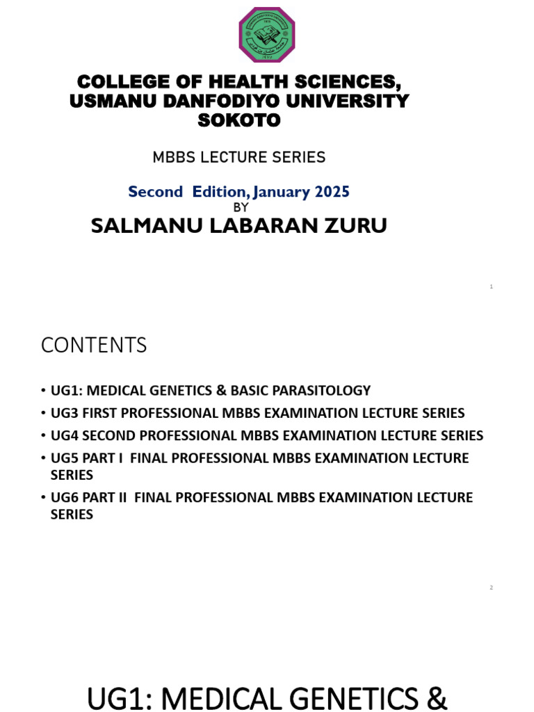 Mbbs Syllabus 2025 | PDF | Human Leg | Infection