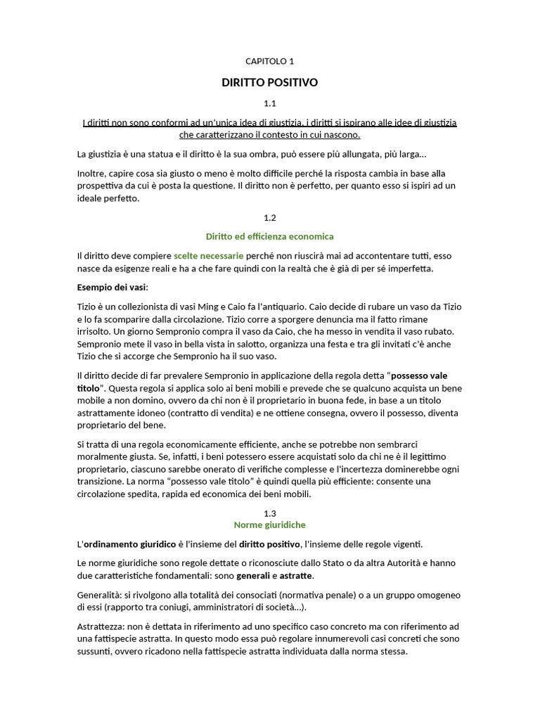 Diritto Privato | PDF
