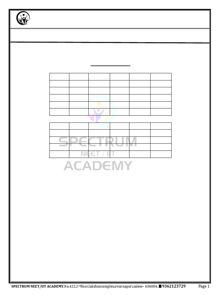 Answer Key-23 | PDF