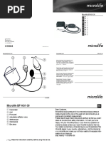 Microlife BP Monitor Error 3 Guide | PDF | Blood Pressure | Medical ...