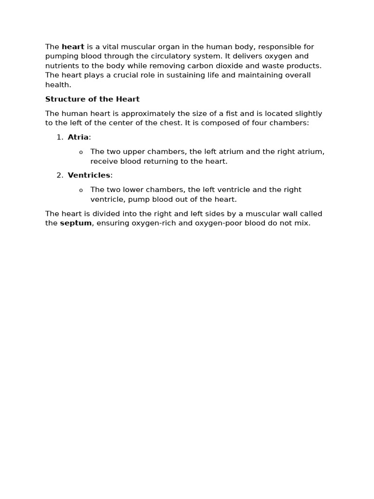 Heart | PDF