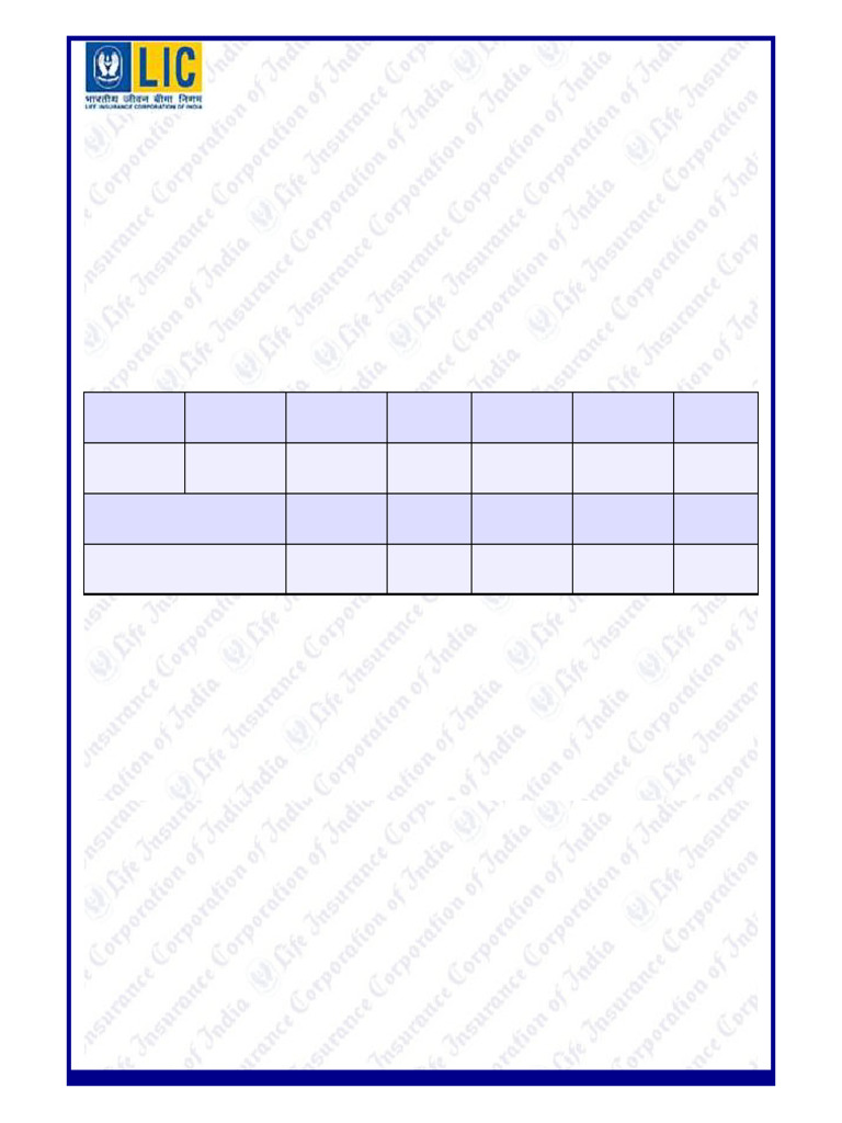 LIC 1st Premium Recipt | PDF | Payments