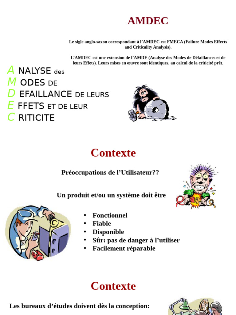 Guide complet sur l'AMDEC et ses étapes | PDF