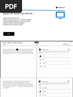 SAT Practice Test #1 Answer Key | PDF | Tests | Standardized Tests