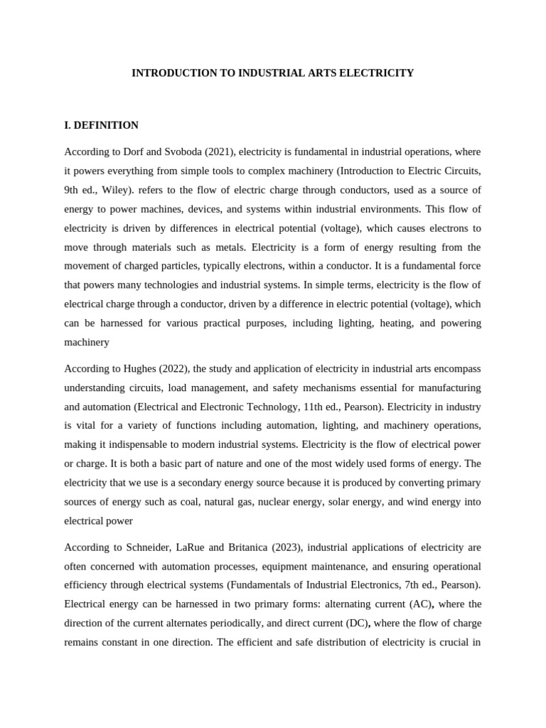 INDUSTRIAL ELECTRICITY COURSE PDF visual data 5