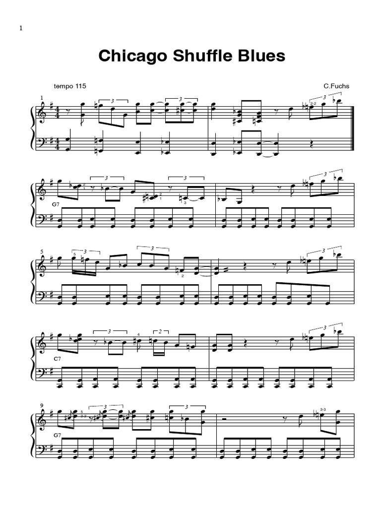 Chicago Shuffle Blues, PDF | PDF