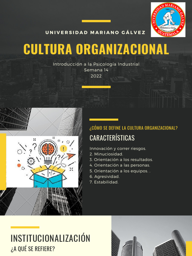 Definición y Funciones de la Cultura Organizacional | PDF | Cultura ...