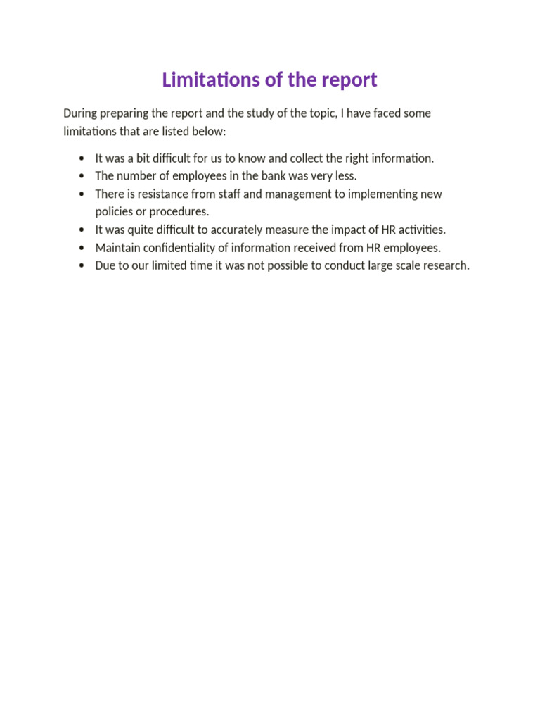 Challenges in HR Report Preparation | PDF