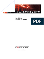 FortiGate HA Overview 01-30005-0351-20071001