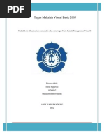 Download Tugas Makalah Visual Basic 2005 by ujiansri SN81795553 doc pdf
