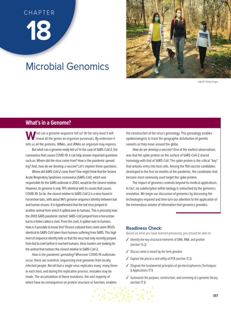 Microbial Genomics and COVID-19 Insights | PDF | Dna Sequencing ...