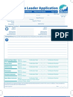 SDI Forms-13-Dive Leader Application