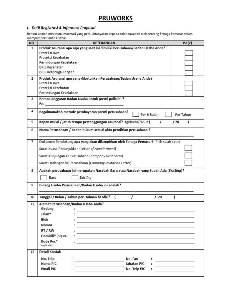 Form Check List Ltzurgib Pdf