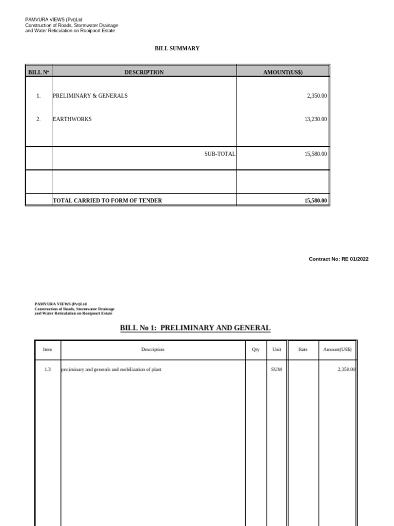 water-reticulation-quotation-pdf-drainage-soil-science