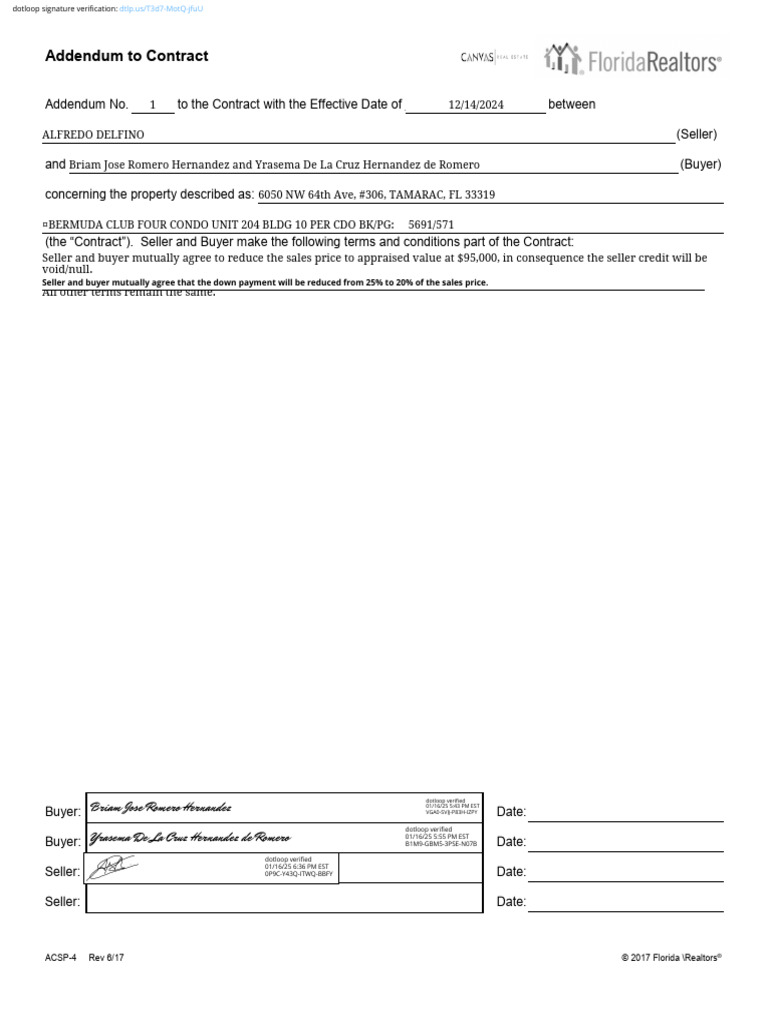 Seller Credit Addendum Example | PDF | Contract Law | Business