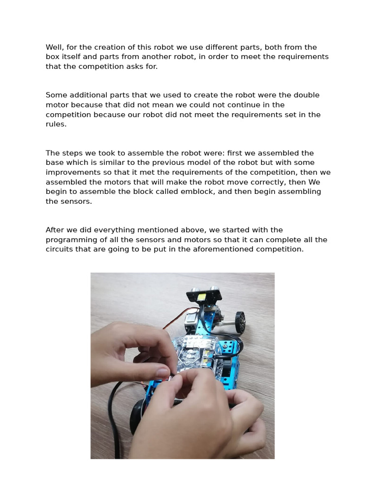 Robotics Competition Build Guide | PDF