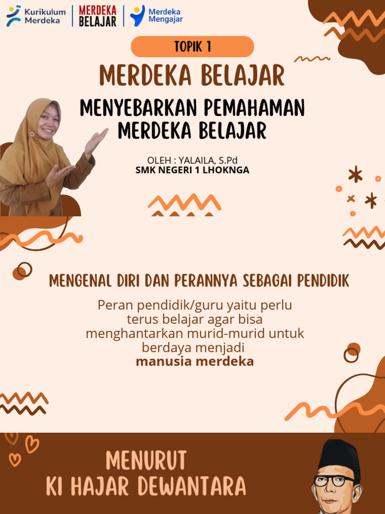 Peran Pendidik dalam Merdeka Belajar | PDF