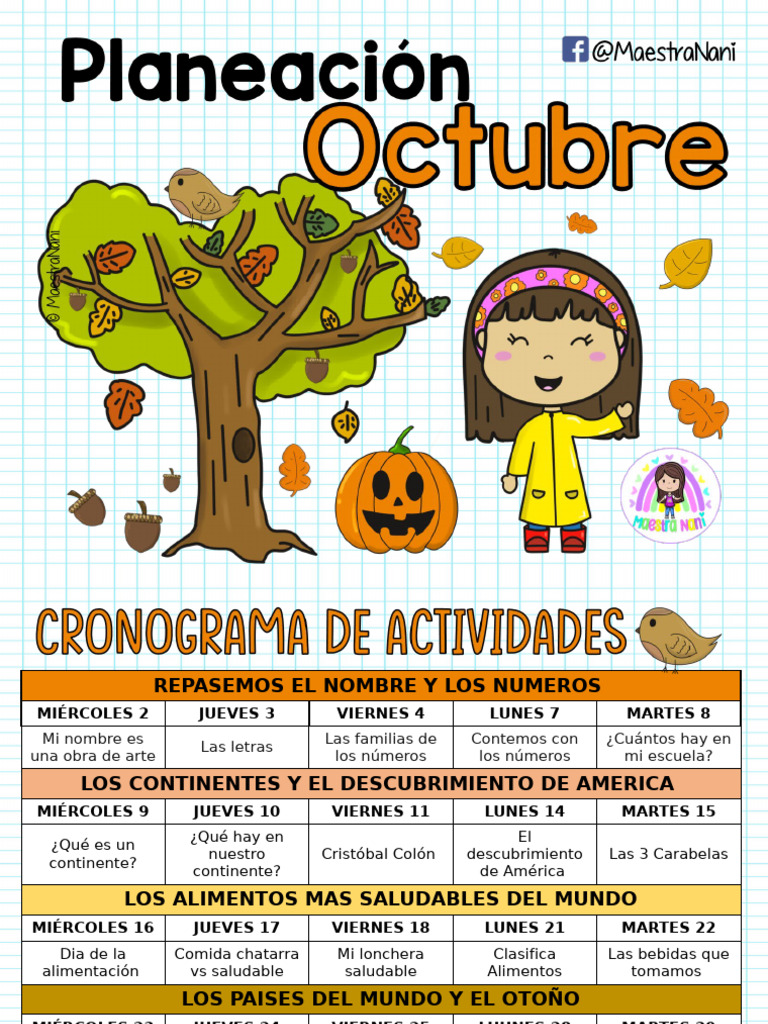 Proyecto 2"a" Octubre 2 | PDF | Educación de la primera infancia