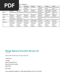 BFT 8 Week Challenge 2022 Week 4 Meal Plan Stream A