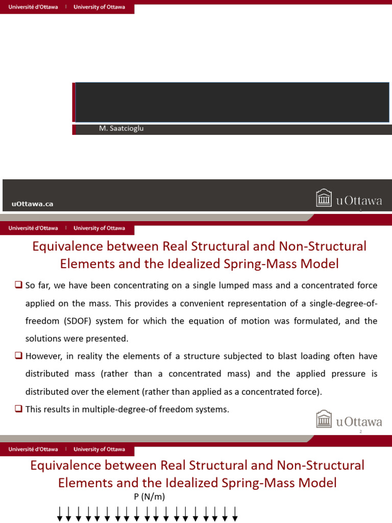 Generalized Coordinates in Structural Dynamics | PDF | Force | Beam ...