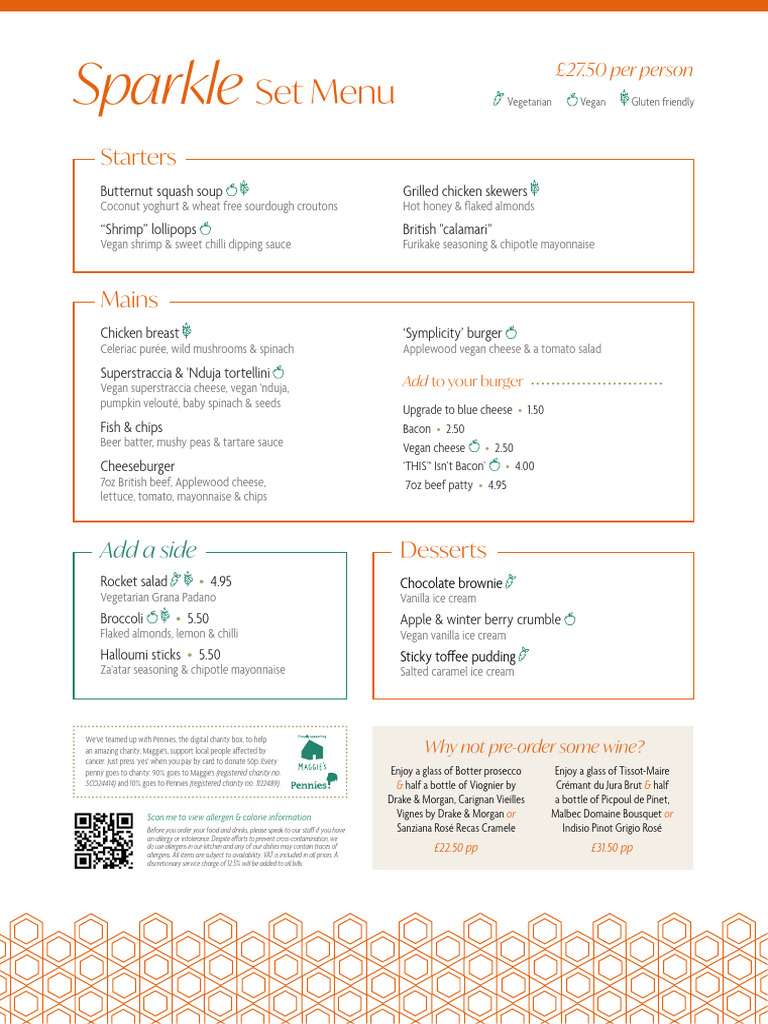 DM AW23 PreOrder SetMenus All v6 Digi | PDF | Sauce | Desserts