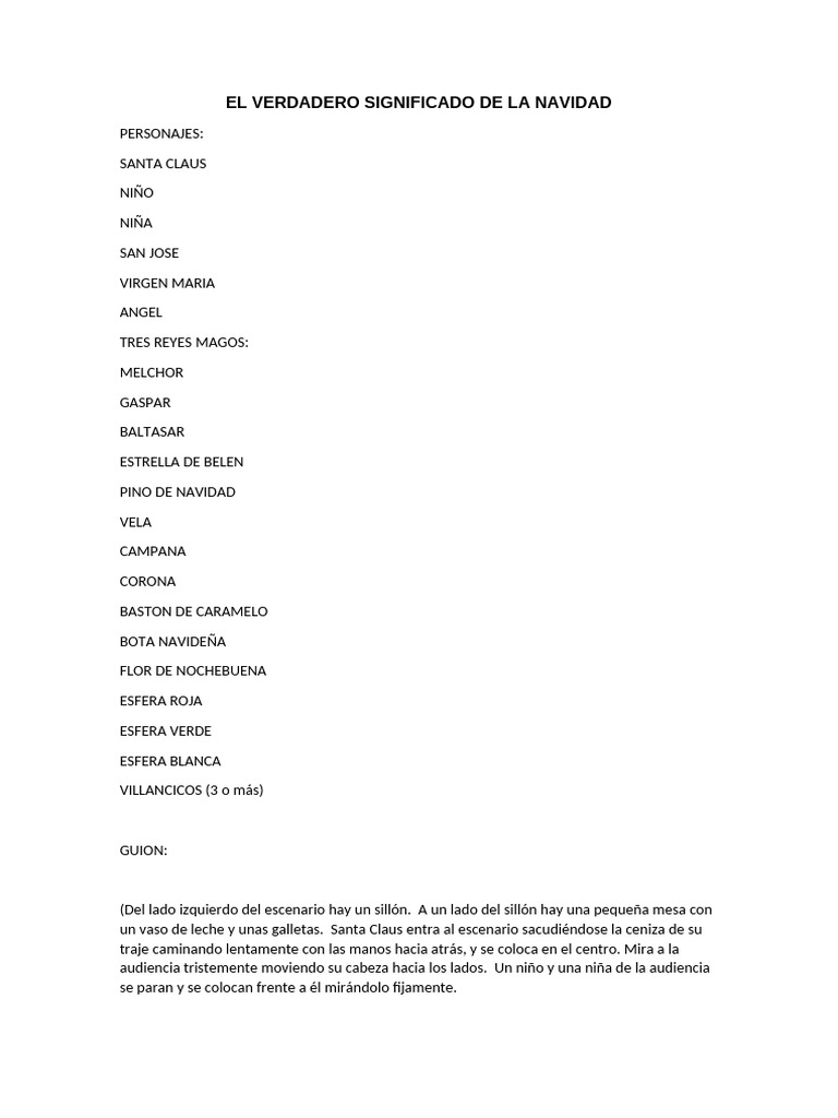 Significado y Símbolos de la Navidad | PDF | Navidad | Papá Noel