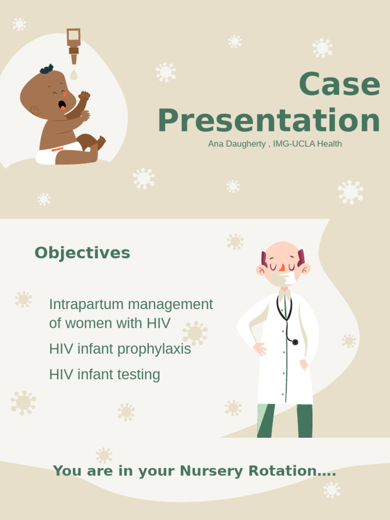 Case Presentation: Vertical HIV | PDF | Childbirth | Hiv