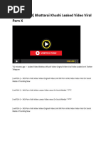 VIRAL VIDEO] Bhattarai Khushi Leaked Video Viral Porn X | PDF
