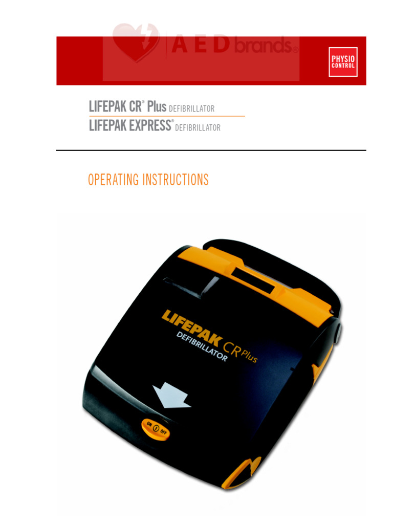 LIFEPAK CR Plus & EXPRESS Manual | PDF | Cardiopulmonary Resuscitation ...
