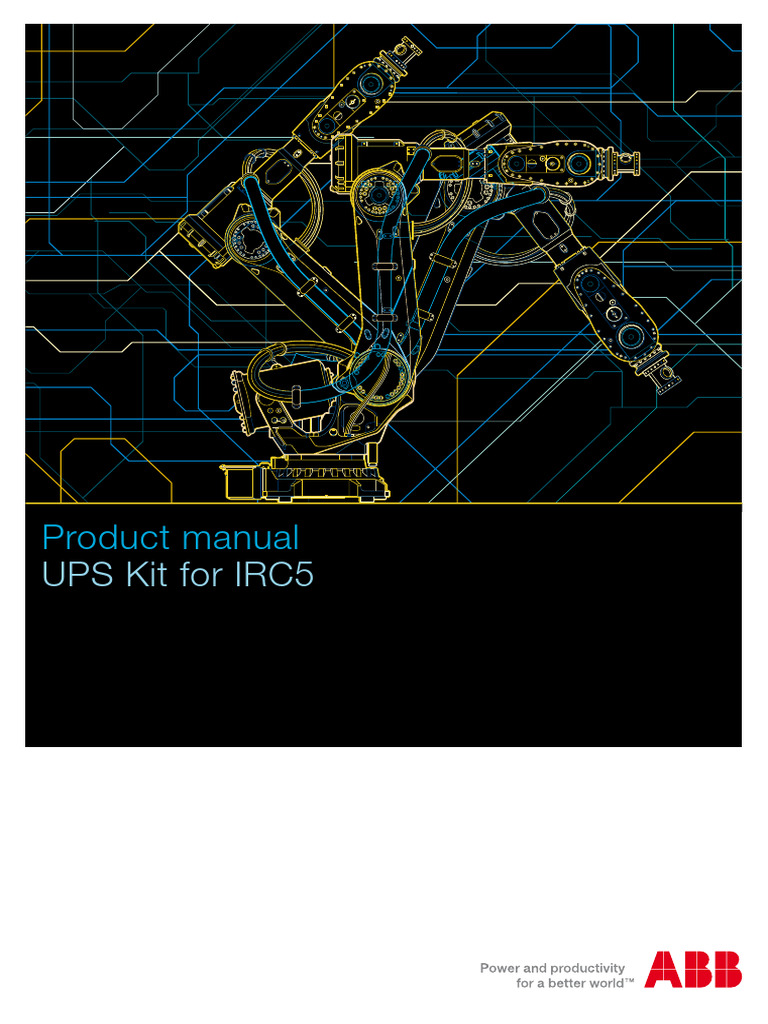 UPS Kit Manual for IRC5 Robots | PDF | Electrostatic Discharge | Power ...