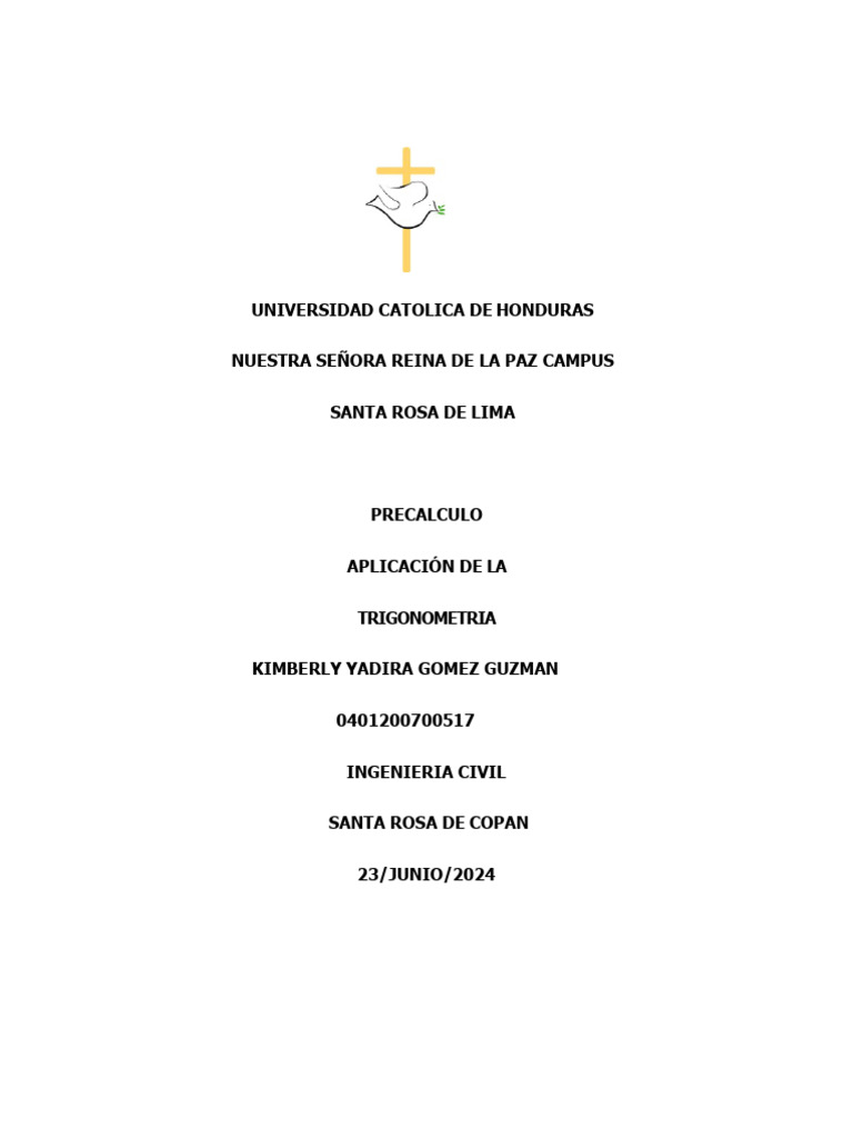 Investigacion Kimberly Gomez Precalculo 2 SEGUNDO Parcial | PDF ...